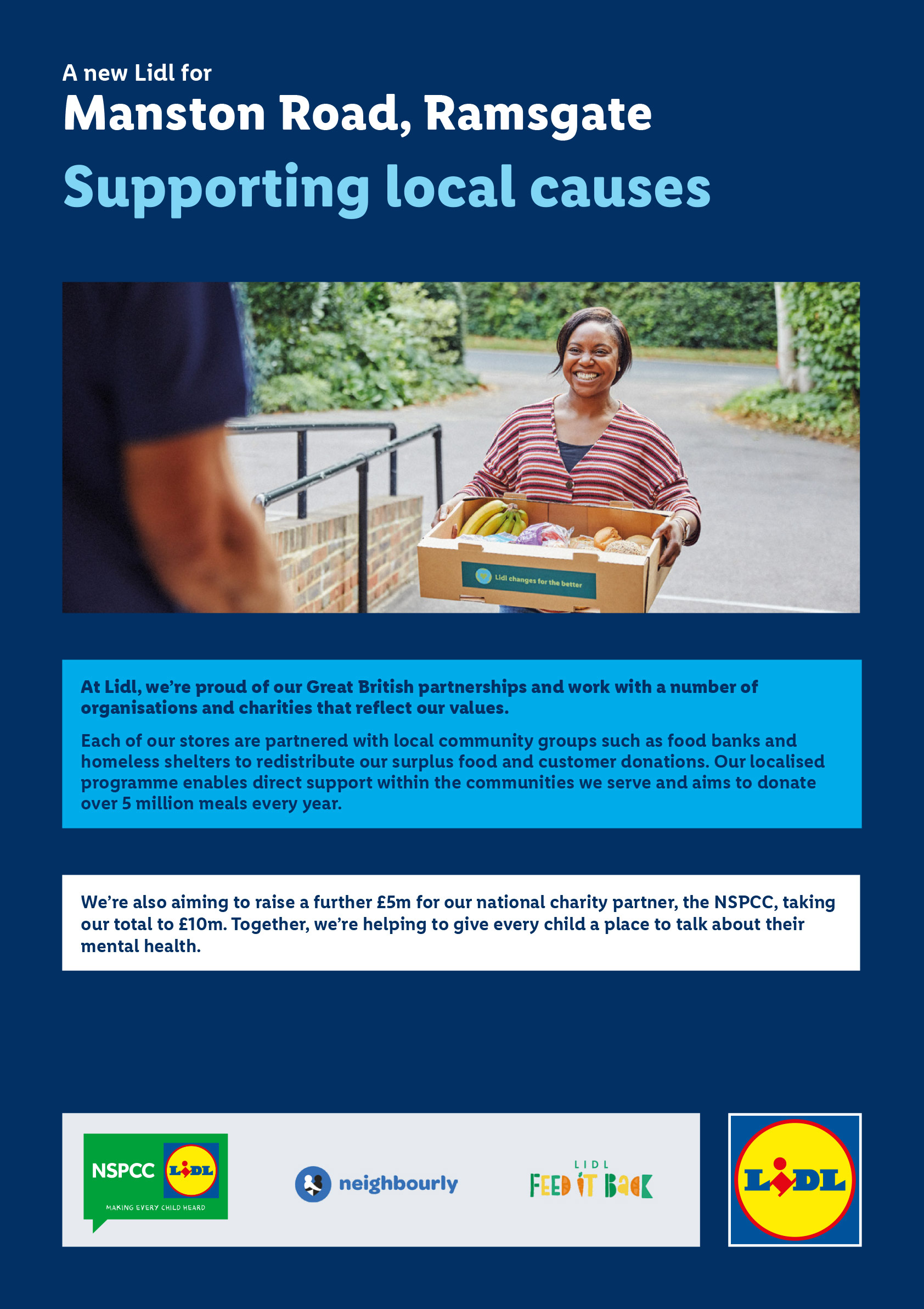 supporting local causes board
